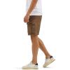 Wrangler Authentics Men’s Comfort Flex Waist Cargo Short(Dark Earth)