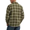 Wrangler Authentics Men’s Men’s Long Sleeve Flannel Shirt Jacket(Forest Night Plaid)