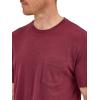 Wrangler Authentics Men’s Short Sleeve Pocket T-Shirt(Tawny Port)