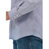 Wrangler Men’s Cowboy Cut Western Long Sleeve Snap Work Shirt Washed Finish(Chambray)
