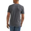 Wrangler Men’s Short Sleeve Graphic T-Shirt(Charcoal Heather)