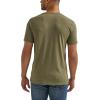 Wrangler Men’s Short Sleeve Graphic T-Shirt(Sage Heather)