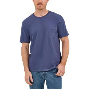Wrangler Authentics Men’s Short Sleeve Pocket T-Shirt(Denim)
