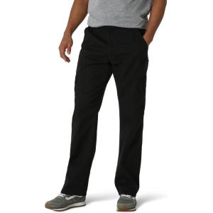 Wrangler Authentics Men’s Twill Relaxed Fit Cargo Pant (Logan)(Black Twill)