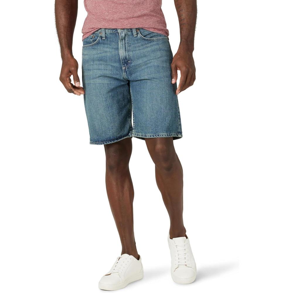 imageWrangler Authentics Mens Classic Relaxed Fit Five Pocket Jean ShortMaritime