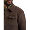 Wrangler Men’s Corduroy Trucker Jacket(Chocolate Brown)
