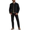 Wrangler Men’s Corduroy Trucker Jacket(Jet Black)