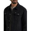 Wrangler Men’s Corduroy Trucker Jacket(Jet Black)