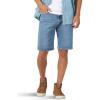 Wrangler Authentics Men’s Classic Relaxed Fit Five Pocket Jean Short(Light Wash Flex)