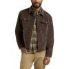 Wrangler Men’s Corduroy Trucker Jacket(Chocolate Brown)