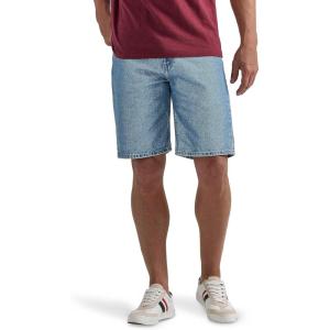 Wrangler Authentics Men’s Classic Relaxed Fit Five Pocket Jean Short(Light Stonewash)