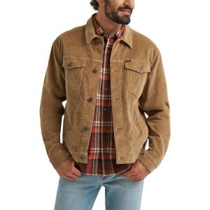 Wrangler Men’s Corduroy Trucker Jacket(Acorn)