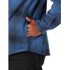 Wrangler Authentics Men’s Long Sleeve Sherpa Lined Shirt Jacket(Admiral Blue)
