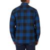 Wrangler Authentics Men’s Long Sleeve Sherpa Lined Shirt Jacket(Blue Buffalo)