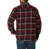 Wrangler Authentics Men’s Long Sleeve Sherpa Lined Shirt Jacket(Cabernet)