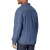Wrangler Authentics Men’s Long Sleeve Sherpa Lined Shirt Jacket(Indigo)
