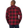 Wrangler Authentics Men’s Long Sleeve Sherpa Lined Shirt Jacket(Red Buffalo)