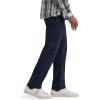 Wrangler Authentics Men’s Men’s Straight Fit Flat Front Chino(Dark Sapphire)