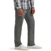 Wrangler Authentics Men’s Men’s Straight Fit Flat Front Chino(Gunmetal)