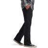 Wrangler Authentics Men’s Men’s Straight Fit Flat Front Chino(Jet Black)
