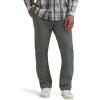 Wrangler Authentics Men’s Men’s Straight Fit Flat Front Chino(Gunmetal)