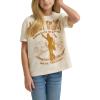 Wrangler Lainey Wilson Girl’s Call A Cowboy Tee Shirt(Buzzards & Tumbleweeds)