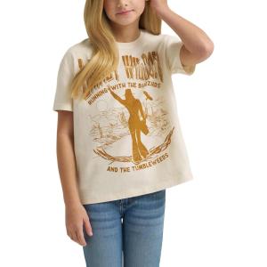 Wrangler Lainey Wilson Girl’s Call A Cowboy Tee Shirt(Buzzards & Tumbleweeds)