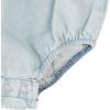 Wrangler Infant & Toddler Long Sleeve Denim Bodysuit(Faded Blue)